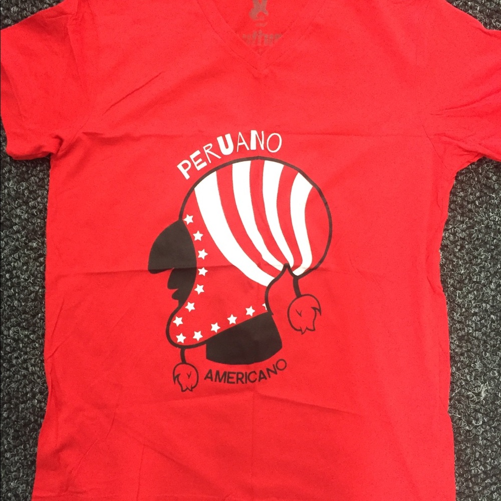 2kulture man T-shirt Peruvian-American